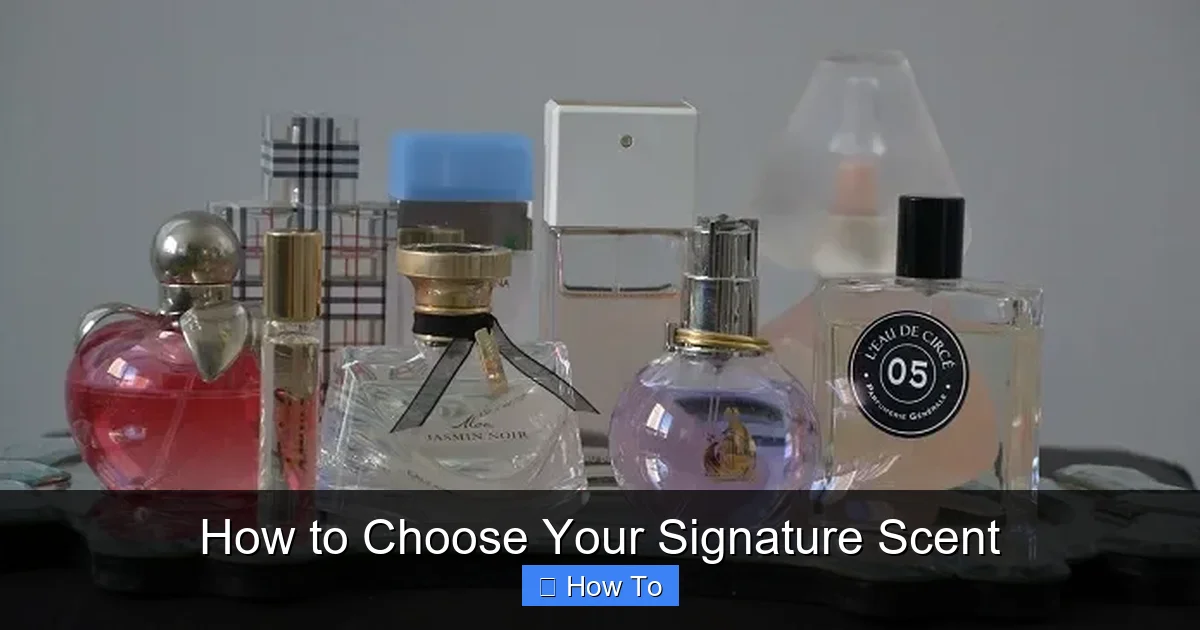 How to Choose Your Signature Scent