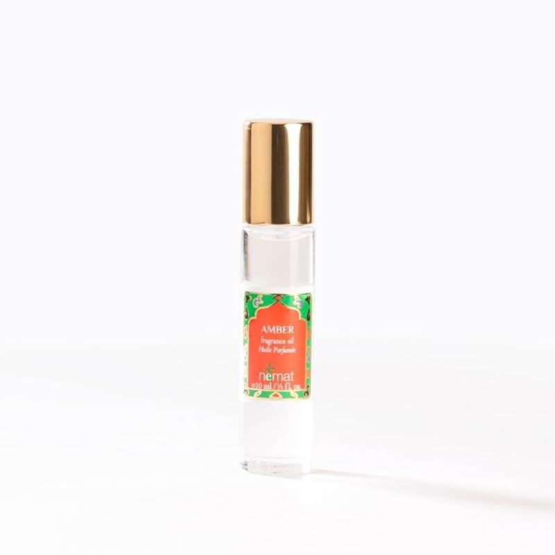 Nemat Amber Perfume Oil 10ml – Rich, Long-Lasting Alcohol-Free Essenti