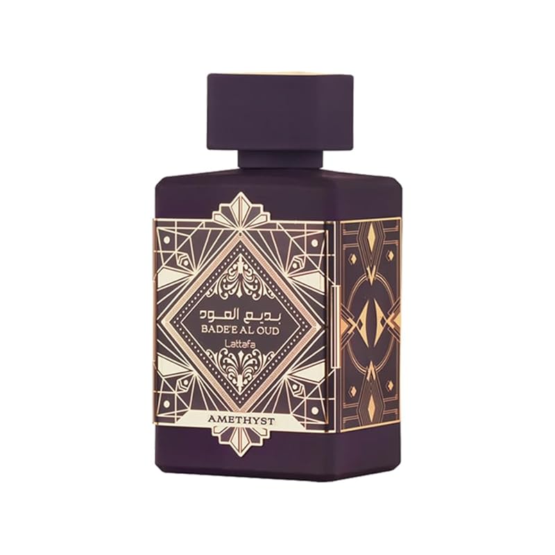 Lattafa Bade'e Al Oud Amethyst Unisex Eau de Parfum Spray 3.4 oz