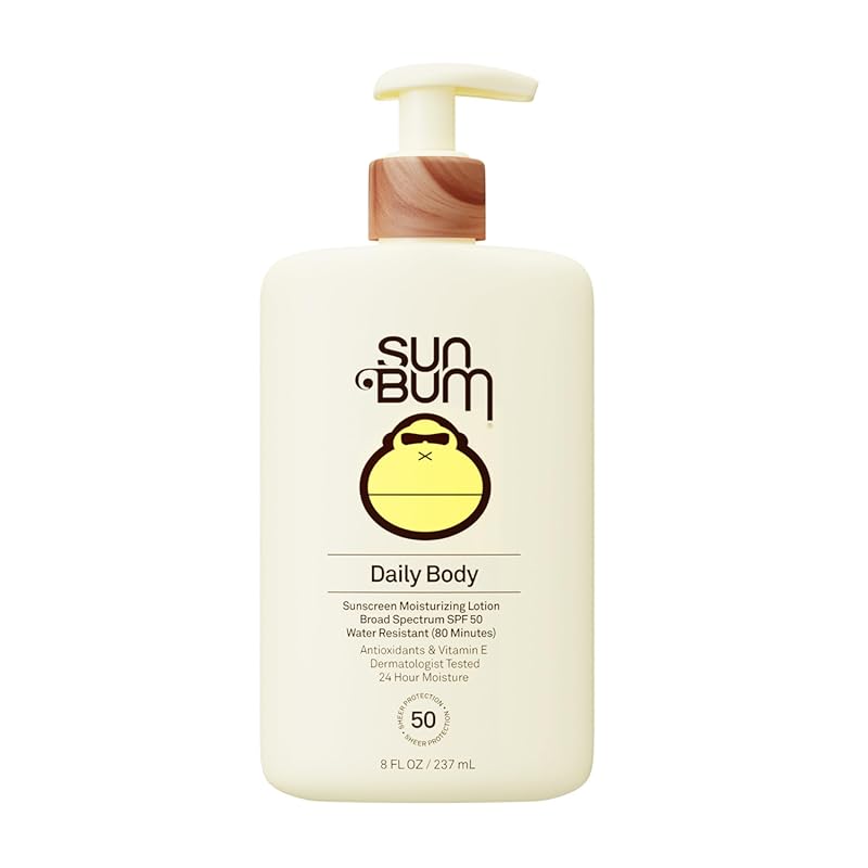 Sun Bum Daily SPF 50 Broad Spectrum Vegan Sunscreen Lotion with Vitami