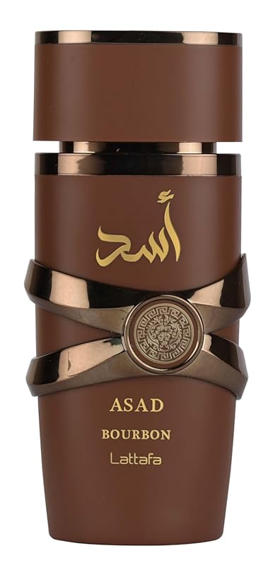 Lattafa Asad Bourbon Unisex Eau de Parfum Spray, 100 ml