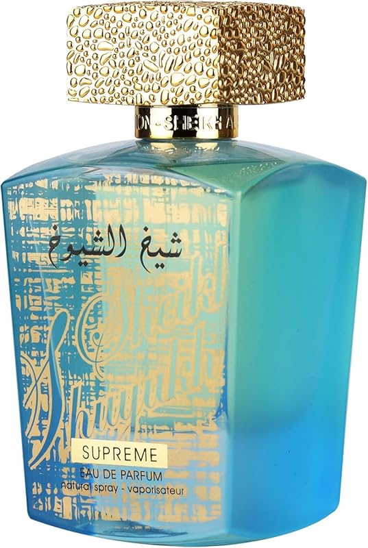 Lattafa Sheikh Al Shuyukh Supreme Unisex EDP, Spicy Sweet Woody Amber 
