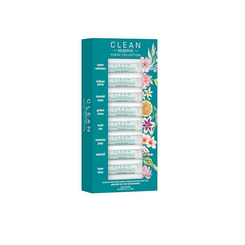 CLEAN H2EAU Water-Based Daily Perfume Discovery Gift Set, Cruelty-Free