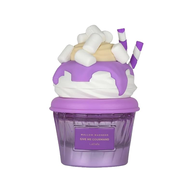 Lattafa Mallow Madness Eau de Parfum – Marshmallow & Vanilla Gourmand 