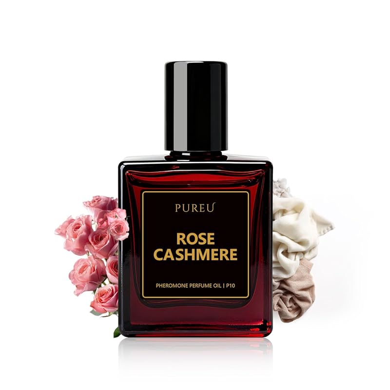 Rose Cashmere Eau de Parfum Roll-On with Essential Oil – Long Lasting 