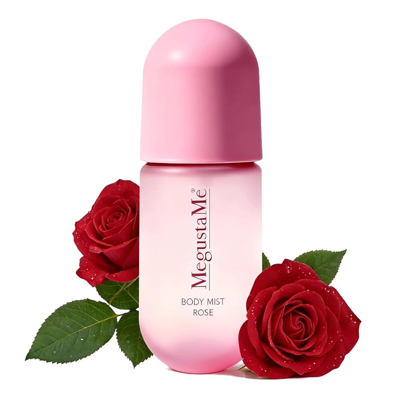 4D Rose Body Spray – Long Lasting Floral Fragrance Mist, Paraben & Pht