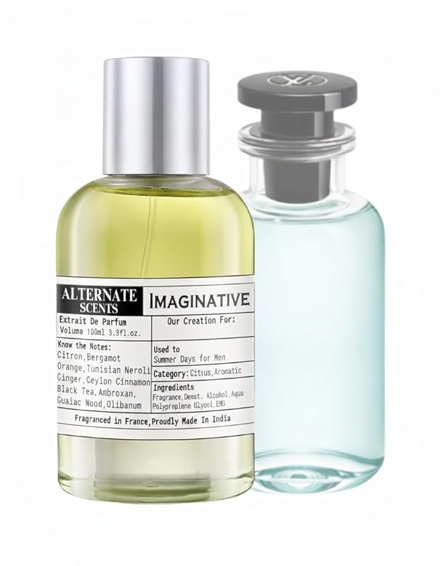 Imaginative Citrus Aromatic Perfume – Citron & Bergamot Black Tea Scen